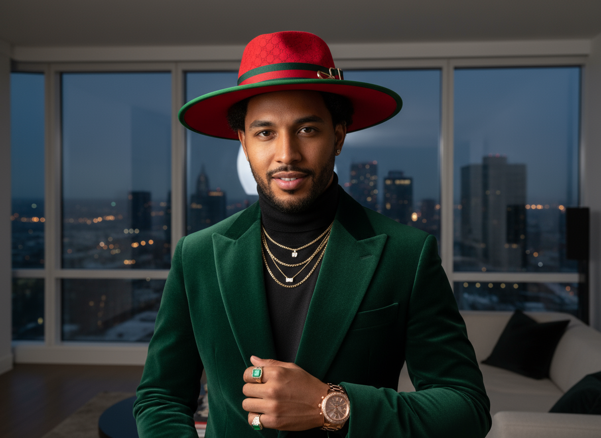 The Sovereign - Luxury Heritage Fedora - Image 4