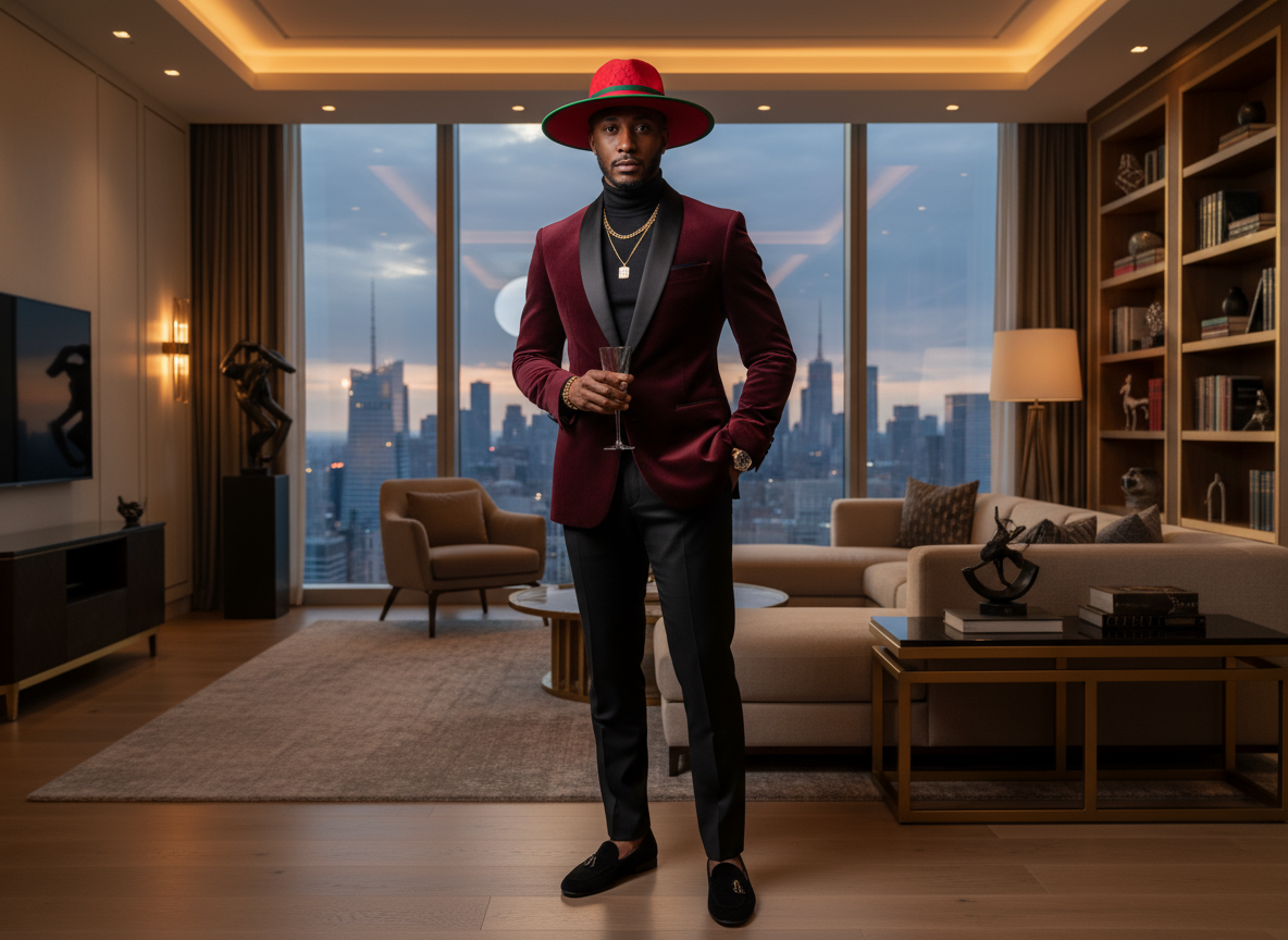 The Sovereign - Luxury Heritage Fedora - Image 5